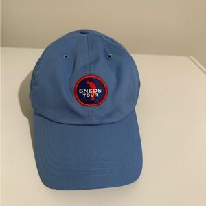 Sneds Tour Blue Cap with Embroidered Logo